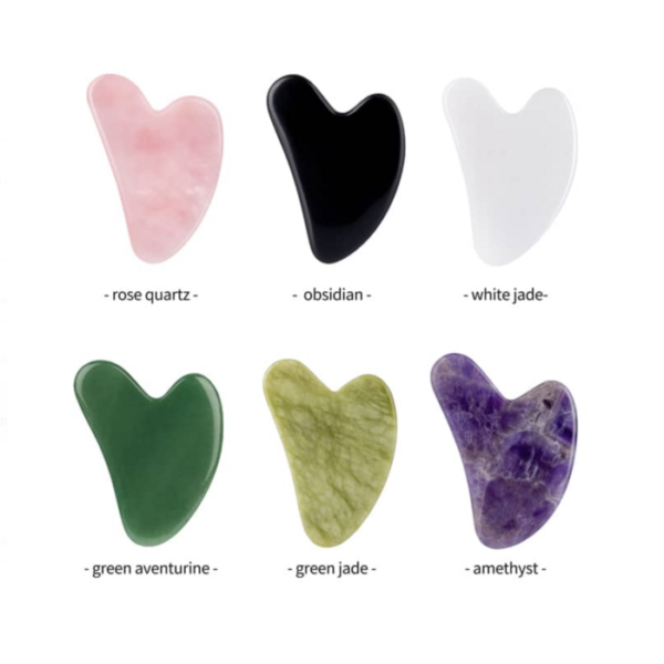 Gua sha heart shape