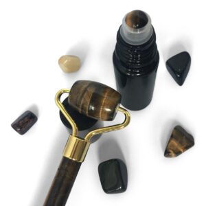 Perfume Oil Tropical flower & Tiger's eye roller